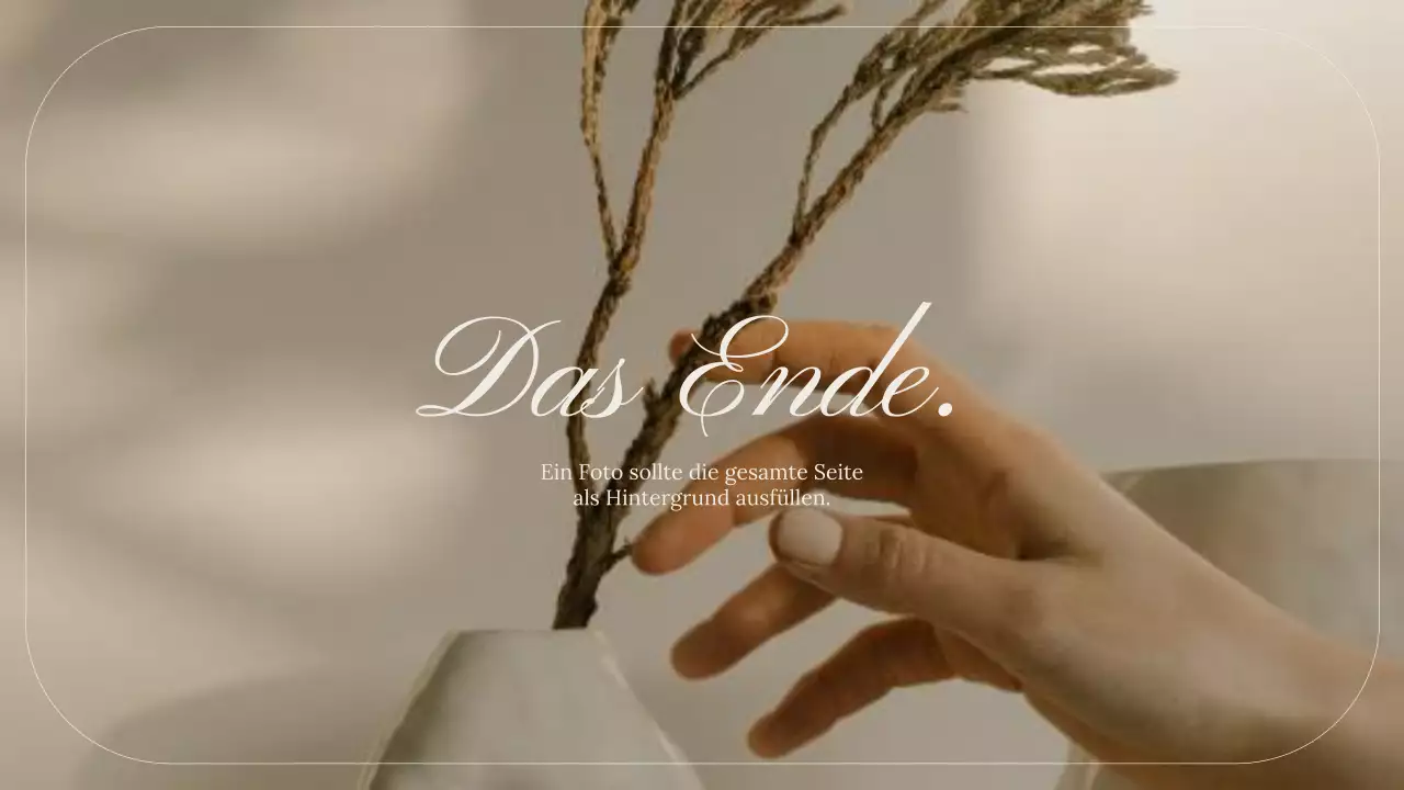 Elfenbeinfarbene Minimal-Fotocollage Anleitung