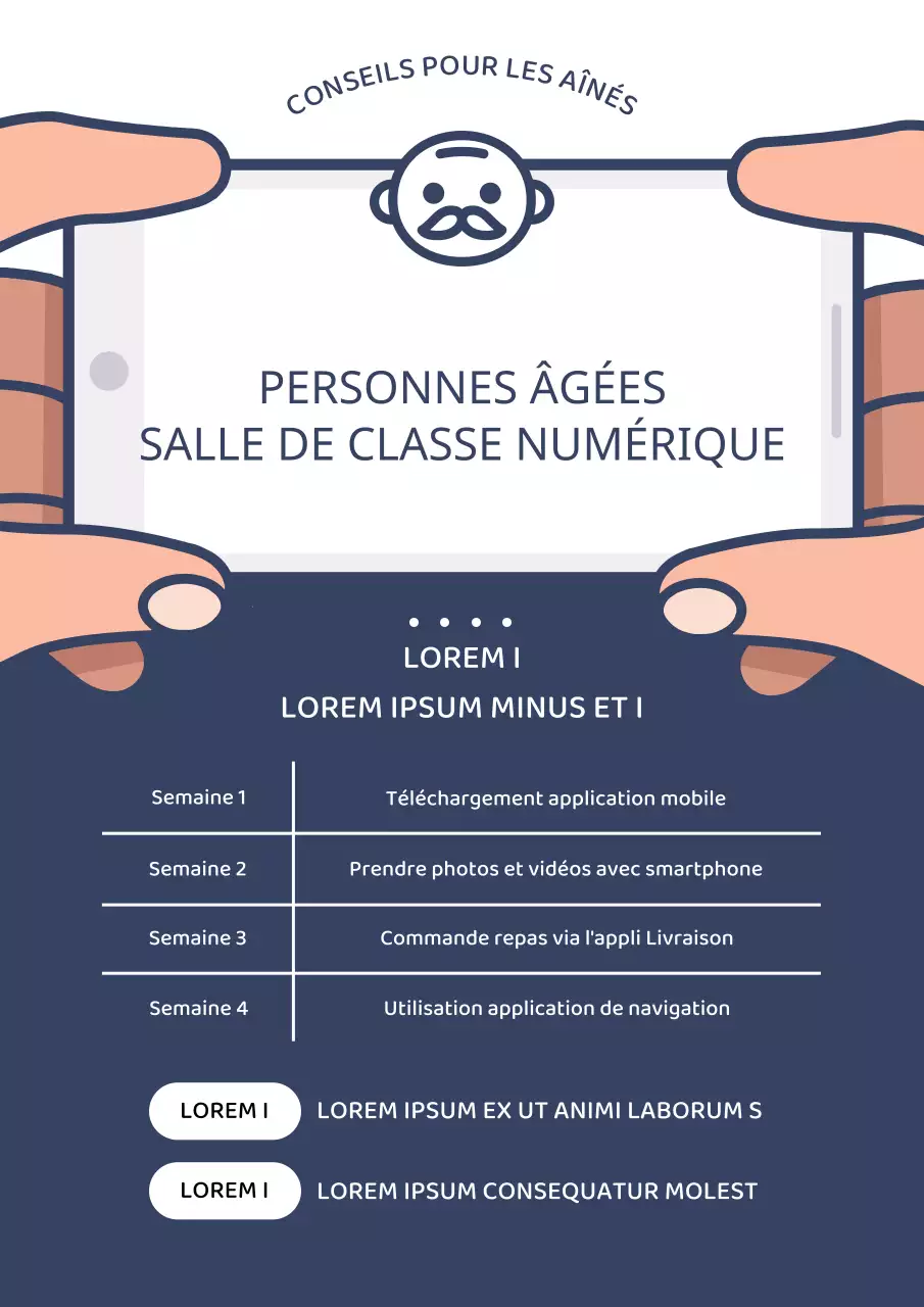 Promouvoir le recrutement pour les programmes de formation de smartphones de haut niveau