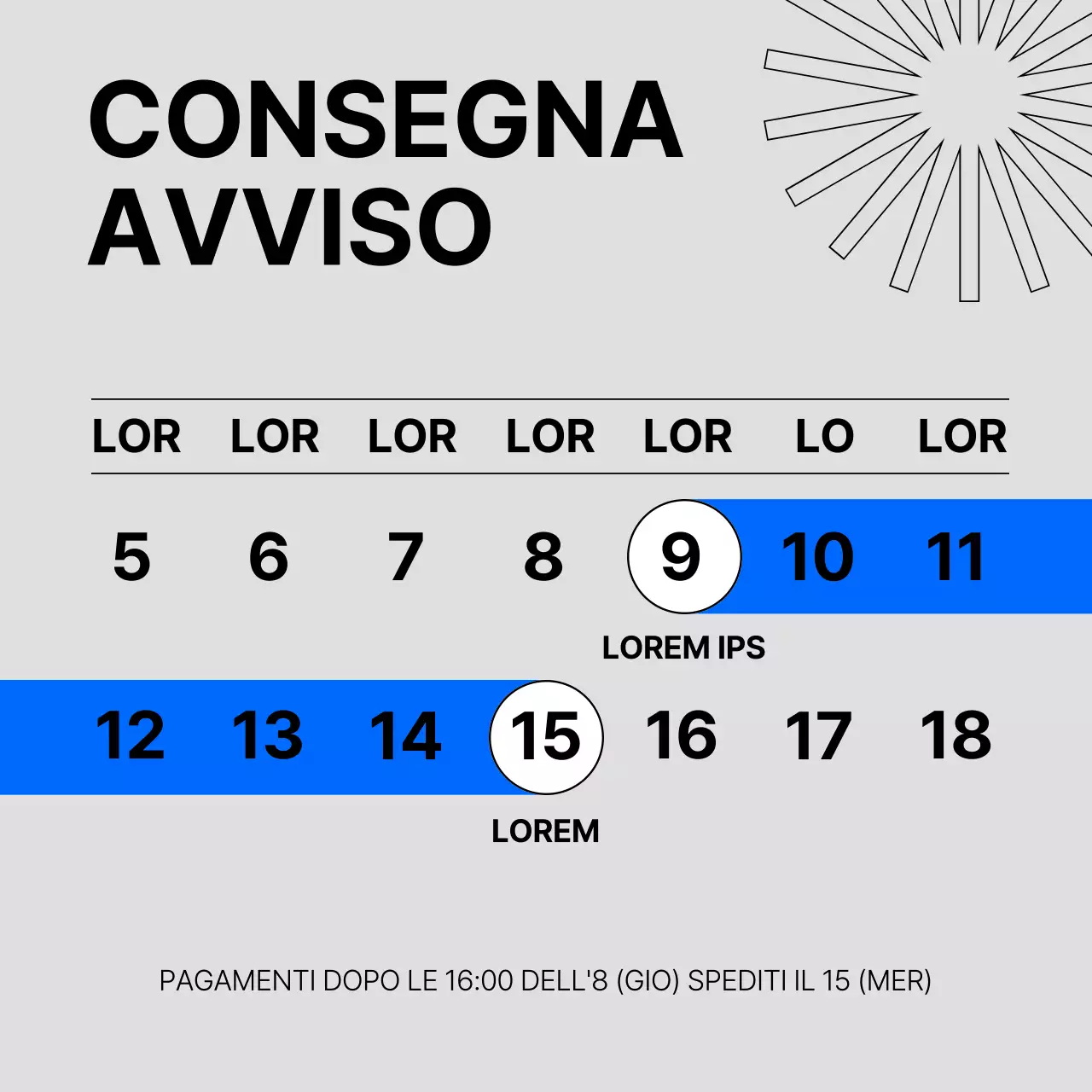 Un'introduzione al branding di tendenza in blu e nero