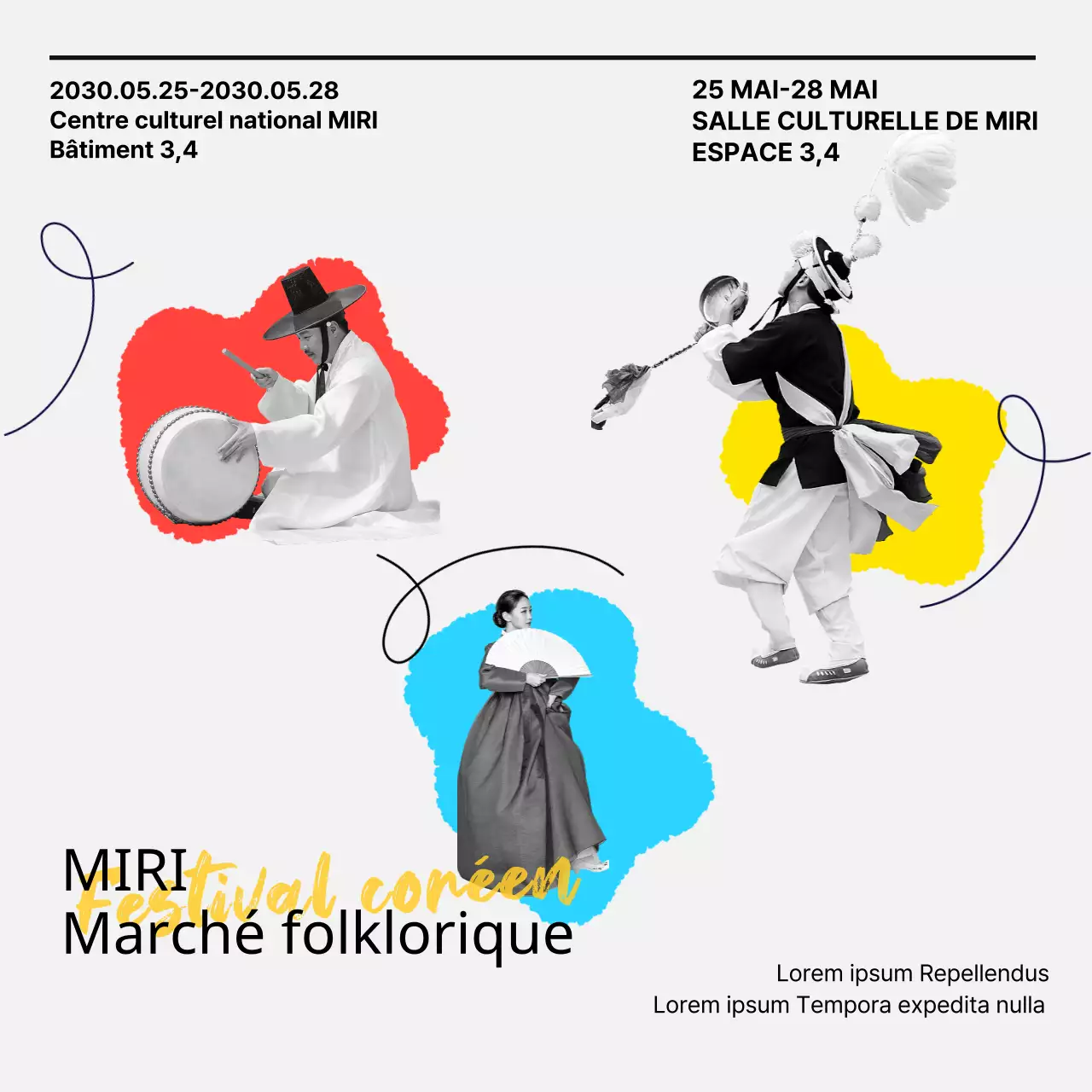 Représentations dynamiques des arts culturels traditionnels coréens