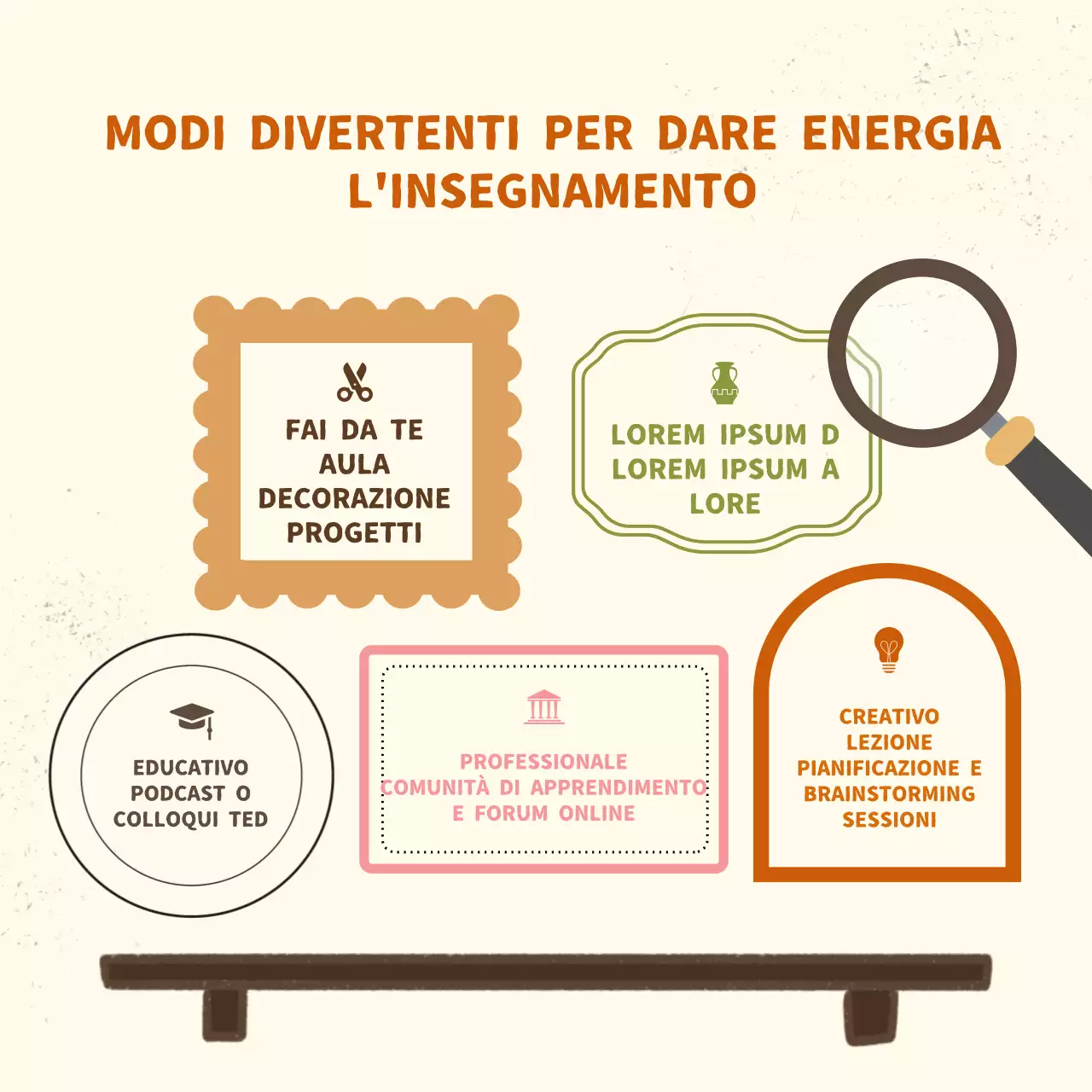 Giallo e arancione Guida moderna dell'insegnante per un'introduzione produttiva alle vacanze di primavera