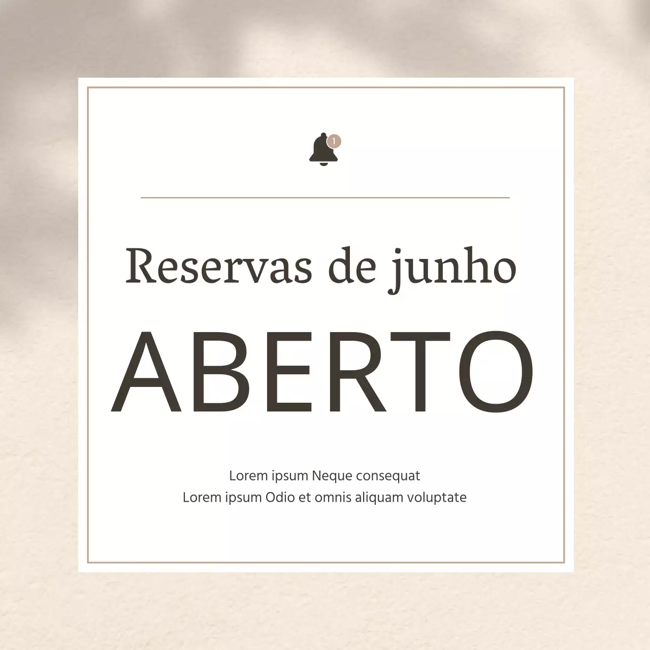 Promover lembretes simples de compromissos de beleza em castanhos e beges