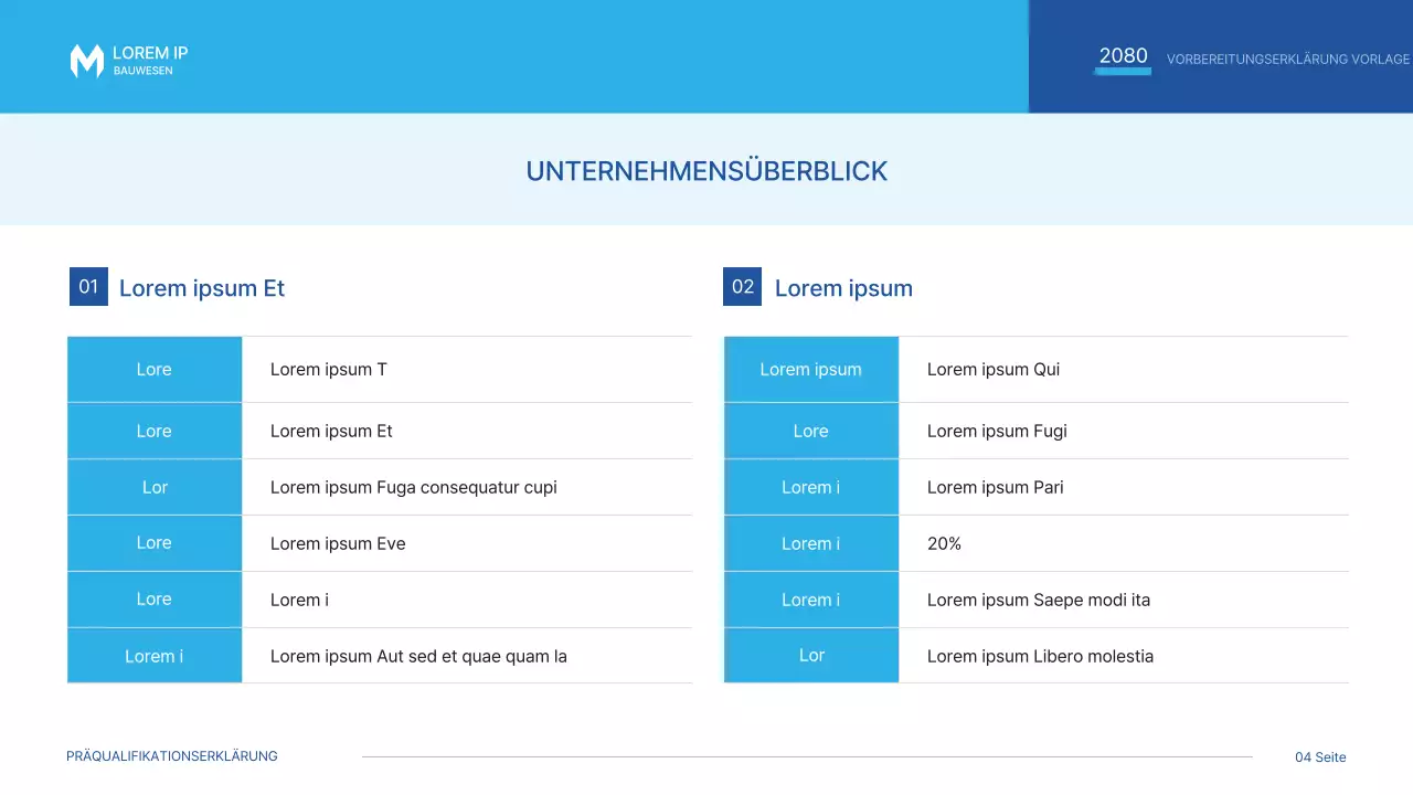 Ein einfacher blauer und hellblauer Einladungsvorschlag