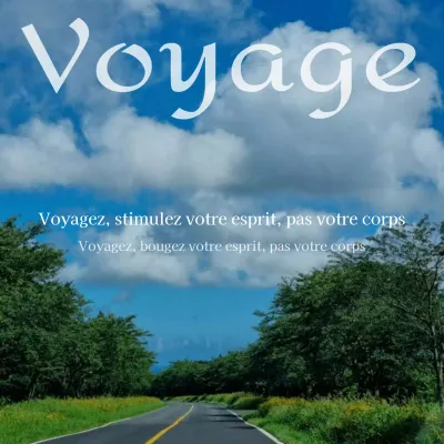 Un simple billet sentimental en vert et bleu clair