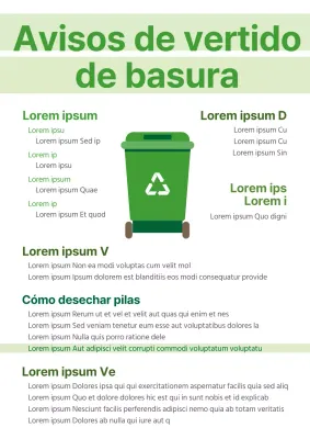 Guía ecológica para reciclar la basura