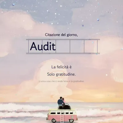 Pop-up moderno per il Ringraziamento in arancione e azzurro