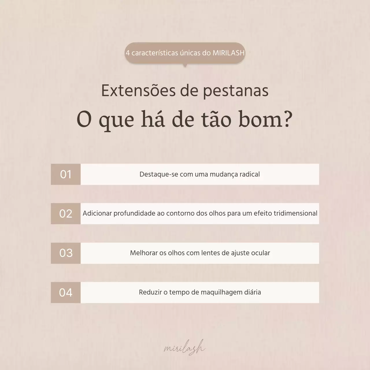 Extensões de pestanas simples em castanho e bege beauty tips