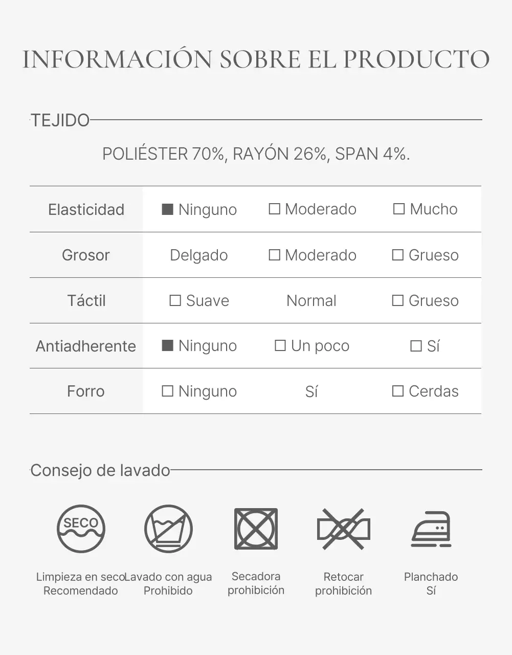 Un anuncio de un centro comercial de moda con sencillos emojis estilizados en blanco y gris