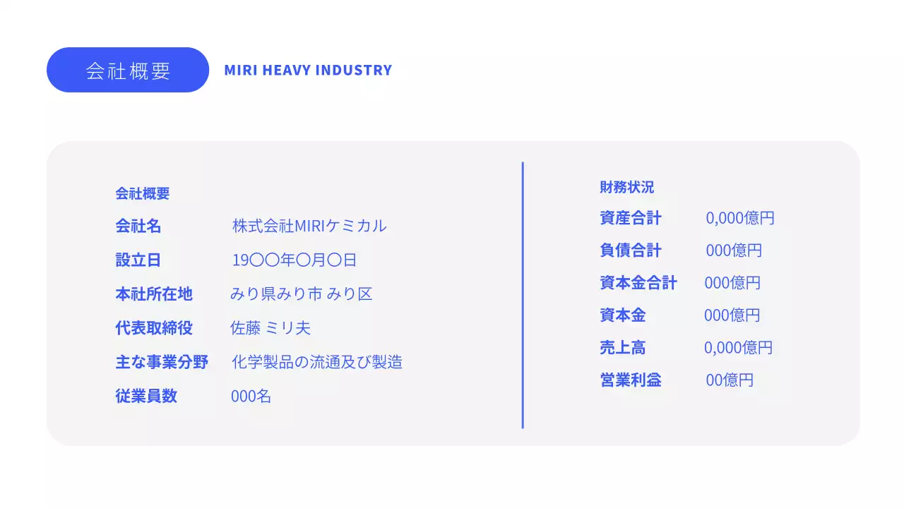 青 シンプル 技術 プレゼンテーション