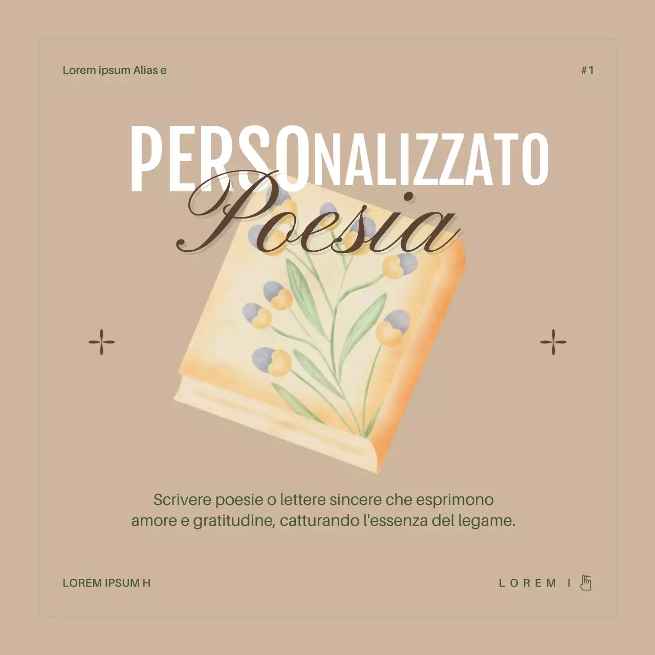 Idee di celebrazione per la festa della mamma verdi e semplici, semplici e minimali