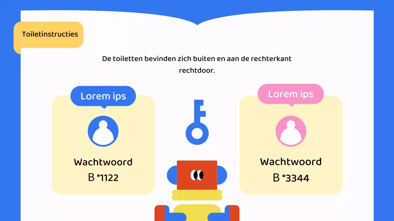 Aankondiging van het Blauwe Studiecafé