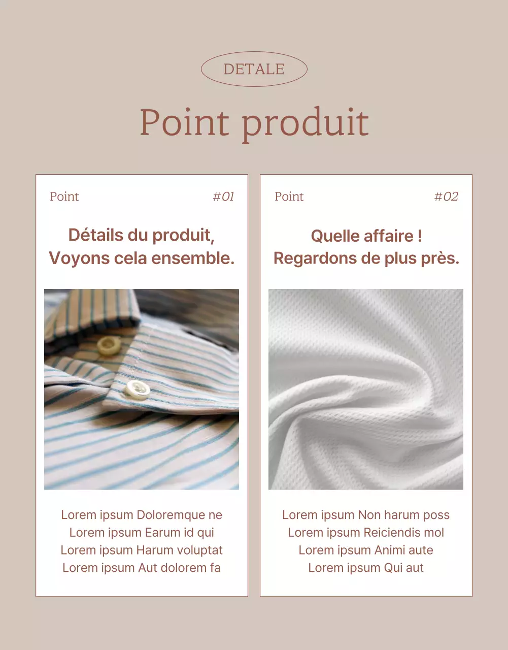 Promouvoir un centre commercial moderne en rose et marron