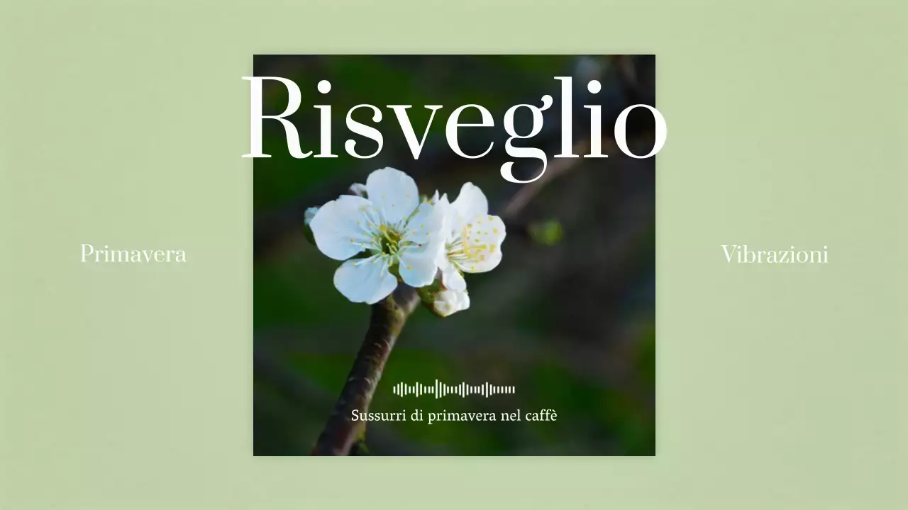 Semplice titolo principale in giallo e rosa dell'umore primaverile dei fiori di ciliegio