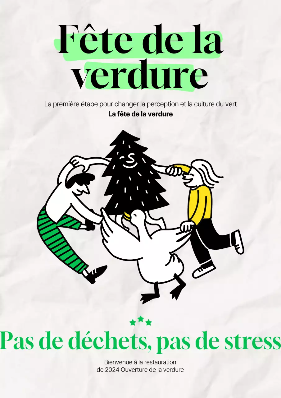 Une campagne propre, grise et verte pour le parti Greenery