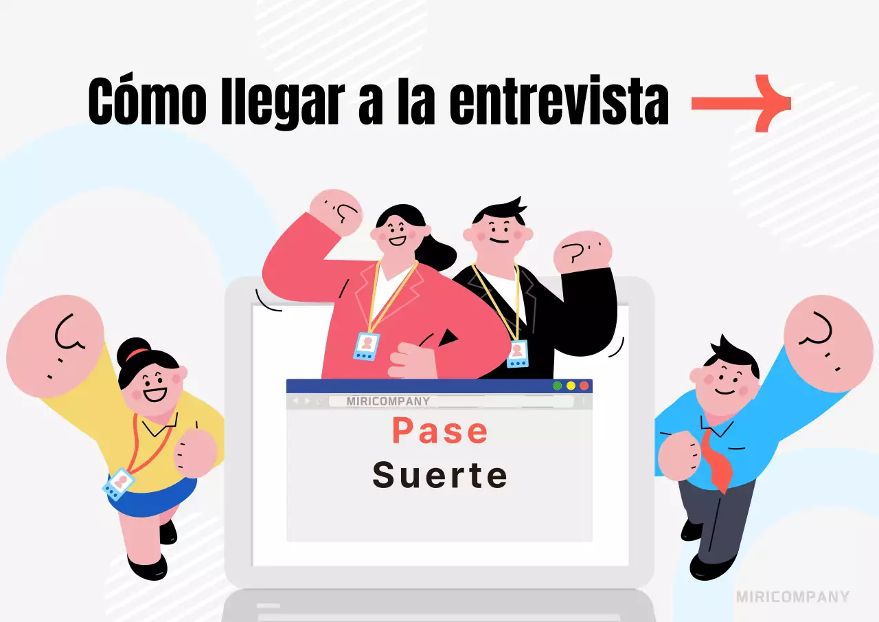 Guía de lugares bonitos para entrevistas en blanco y naranja