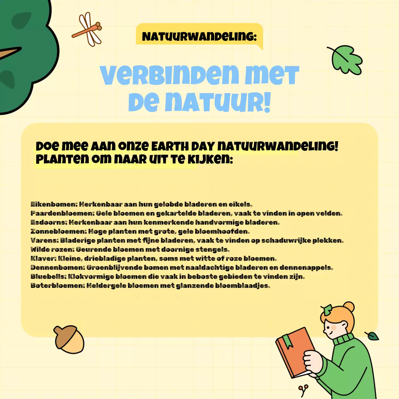 Earth Day-campagne van Yellow and Blue Modern School