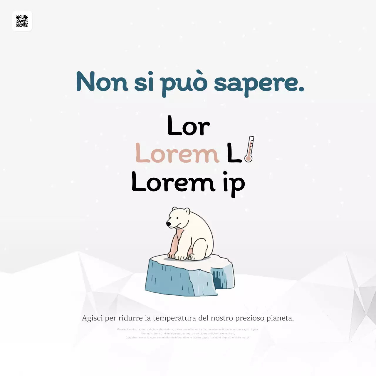 Un bel post sentimentale in grigio e blu