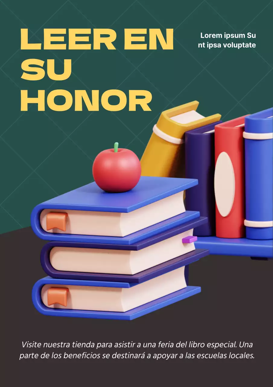 Promoción de libros en mayo