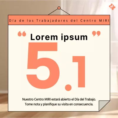 Naranja y marfil, tendencia para el Día del Trabajo