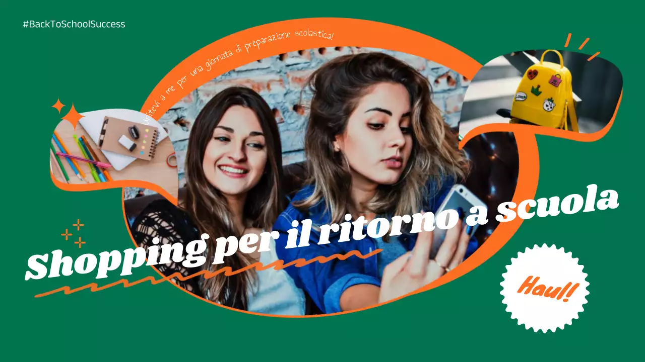 Promuovere gli acquisti di tendenza per il back-to-school in verde