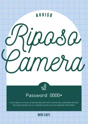 Informazioni su Blue and Green Simple Cafe