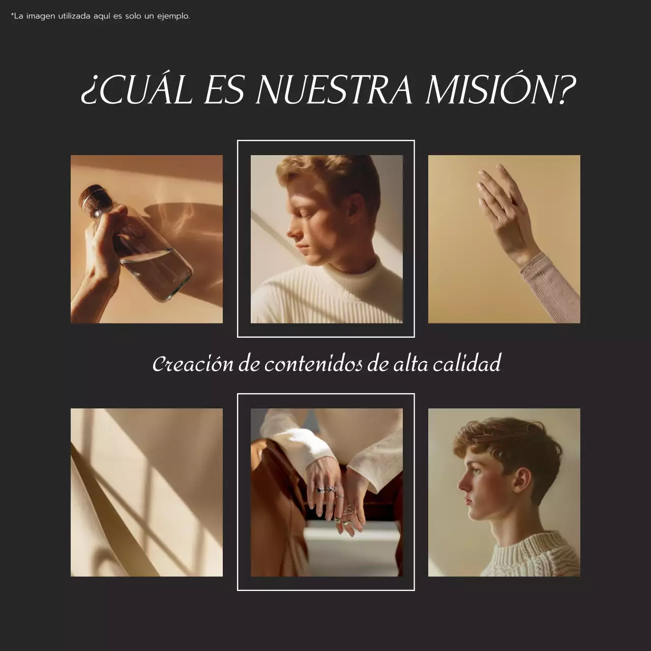 Promoción del blog Mentor de tendencias en blanco y negro