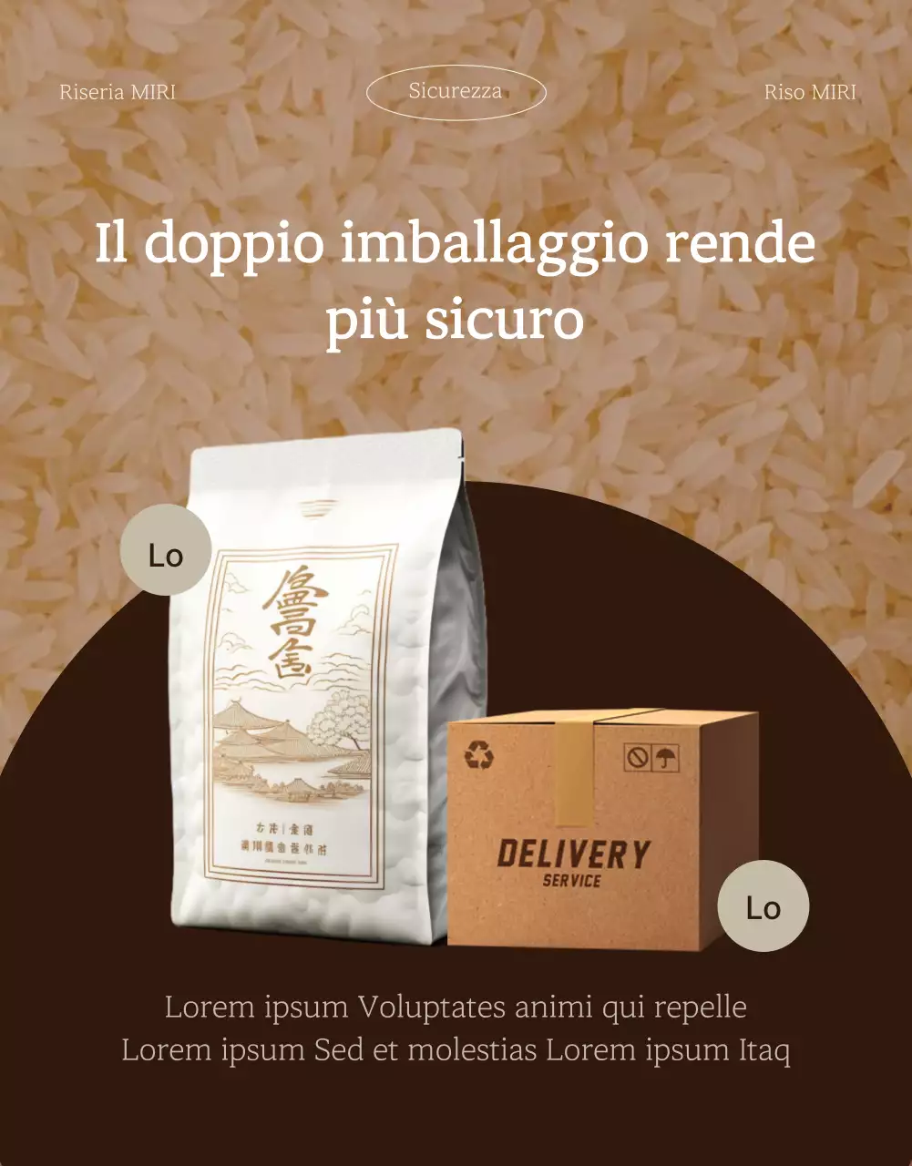 Un'introduzione moderna al riso biologico integrale e avorio