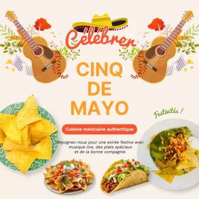 Promotion Orange Trend Cinco de Mayo