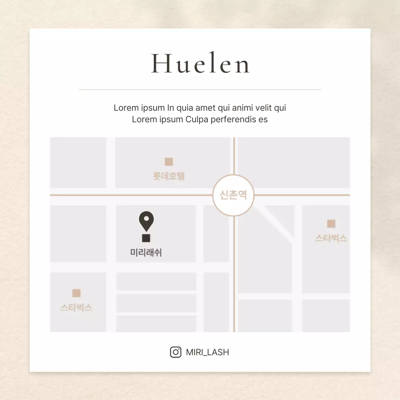 Promueva la belleza moderna de las pestañas en marrones y beiges