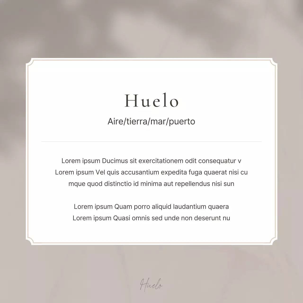 Moderno anuncio de belleza de pestañas en marrón y beige