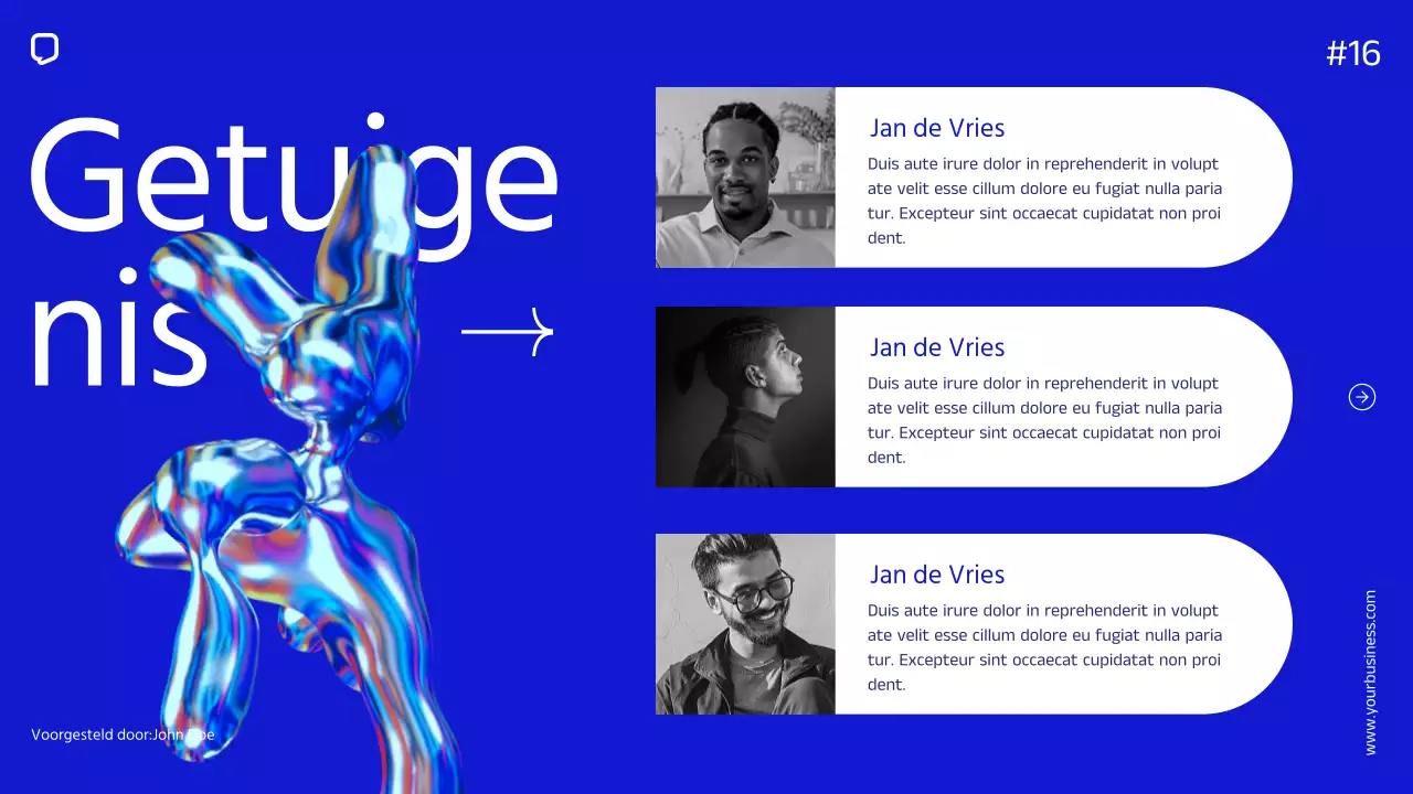 Blue Minimal Eenvoudig Bedrijfsprofiel Introductie van het bedrijf