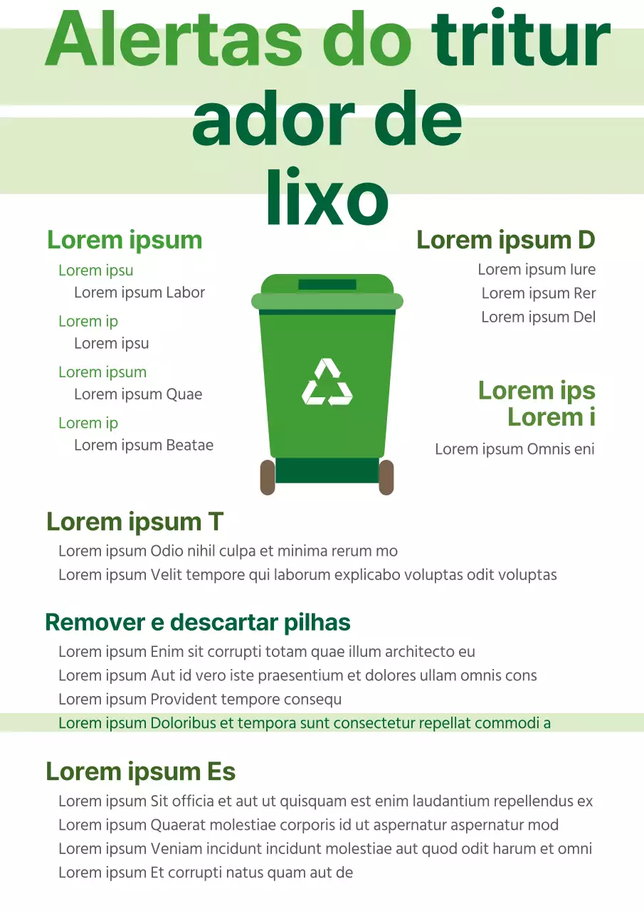 Guia simples do Green para reciclar o seu lixo