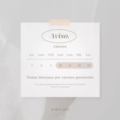 Gris, poste de anuncio de cierre sencillo