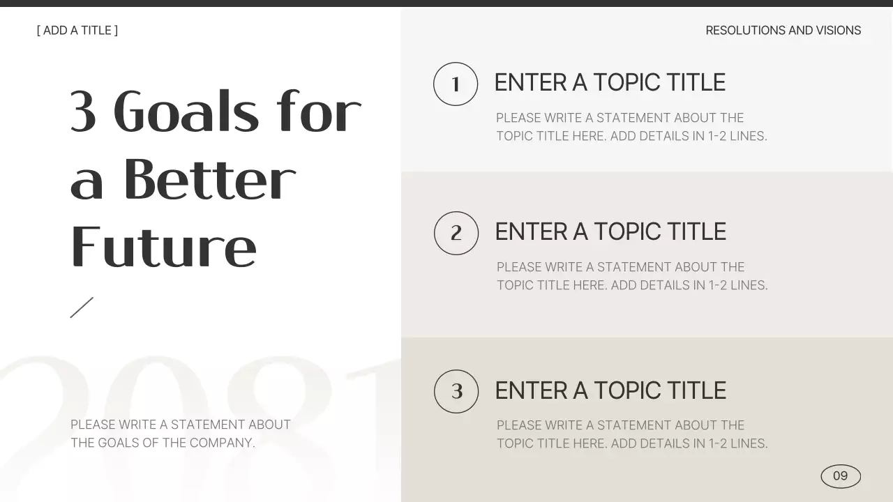 베이지 모던 기념일 발표 프레젠테이션