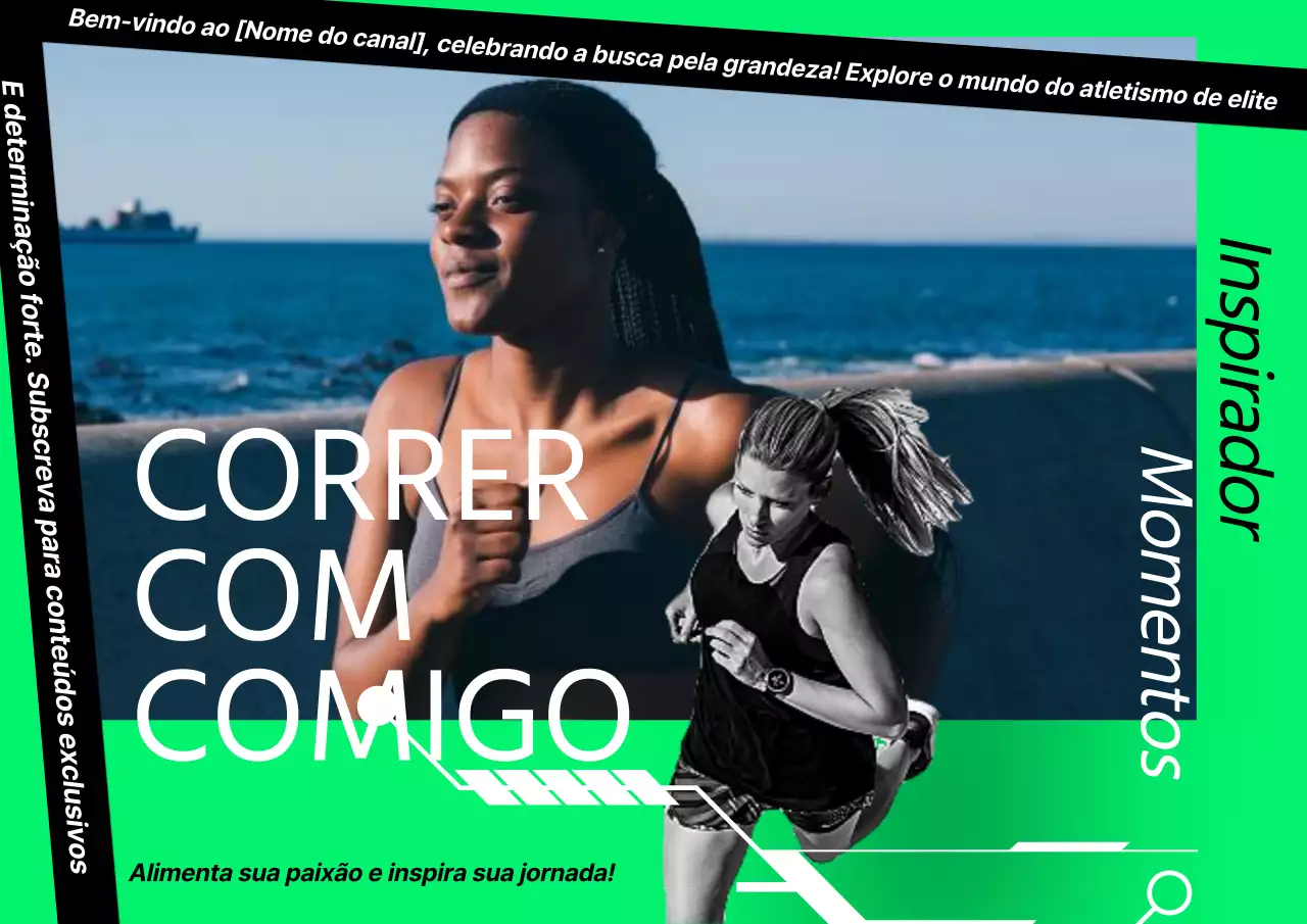 Promoção de desportos olímpicos na moda da Fluorescence