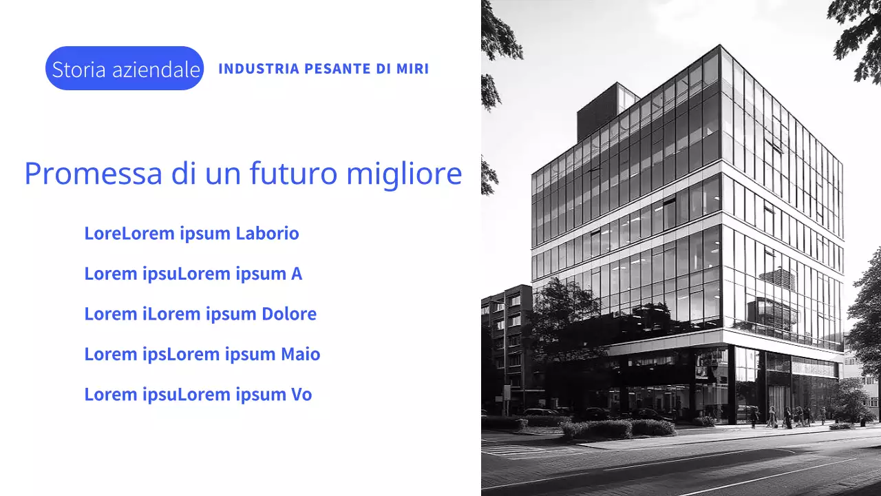Un business plan minimalista per l'industria pesante in blu