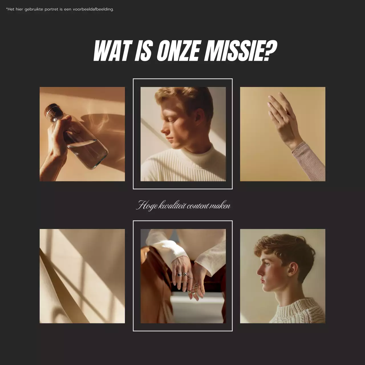 Zwart-wit Trend Mentorship Blog Promotie