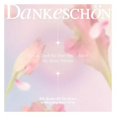 Trendige Post in Rosa und Weiß