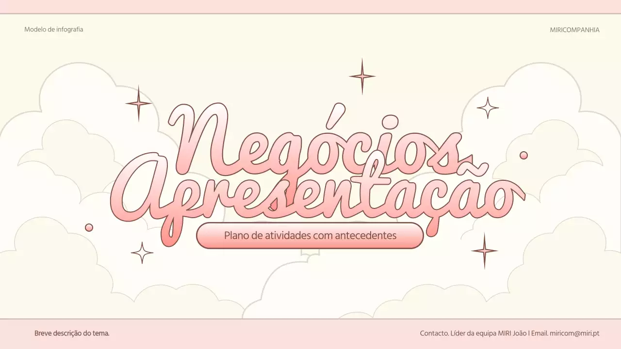 Forneça um cenário kitsch em rosa e marfim Apresentação