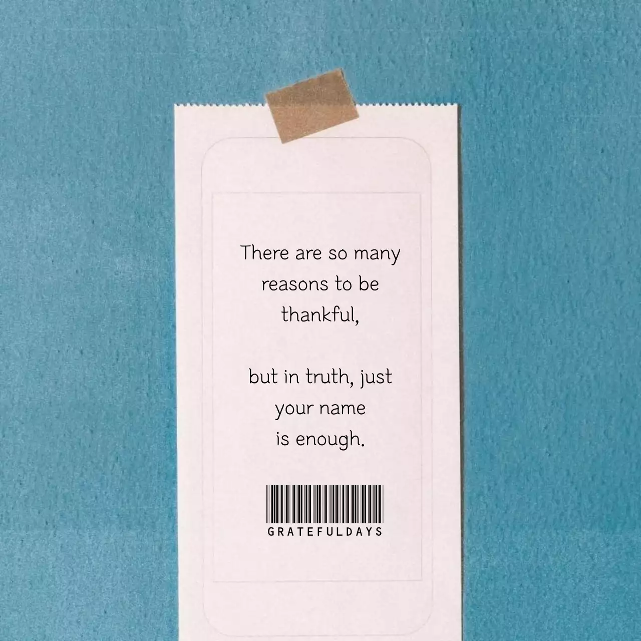 An emotional Thanksgiving post in light blue and white