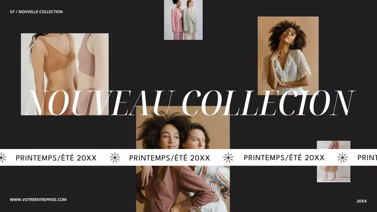 Beige Black Modern Fashion Company's Introducion