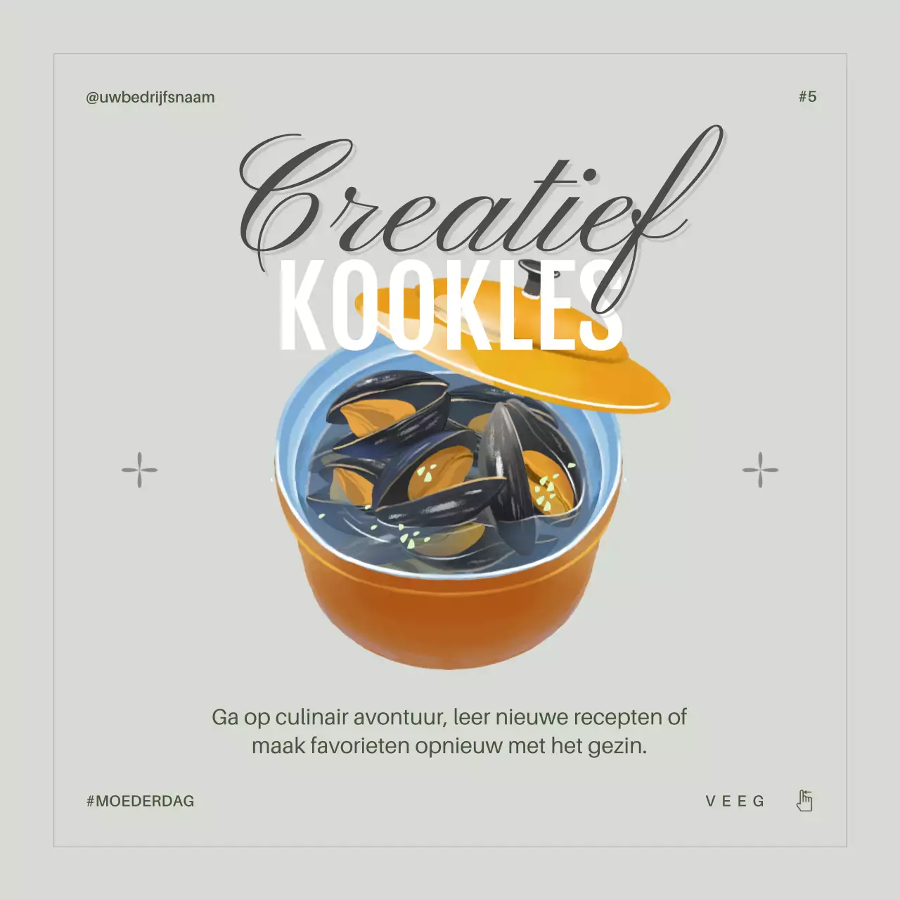 Groene Minimale Eenvoudige Moederdag Viering Ideeën Investering