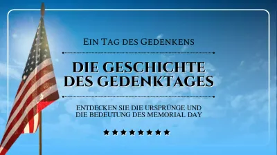 Blau Schwarz Gedenktag History Channel