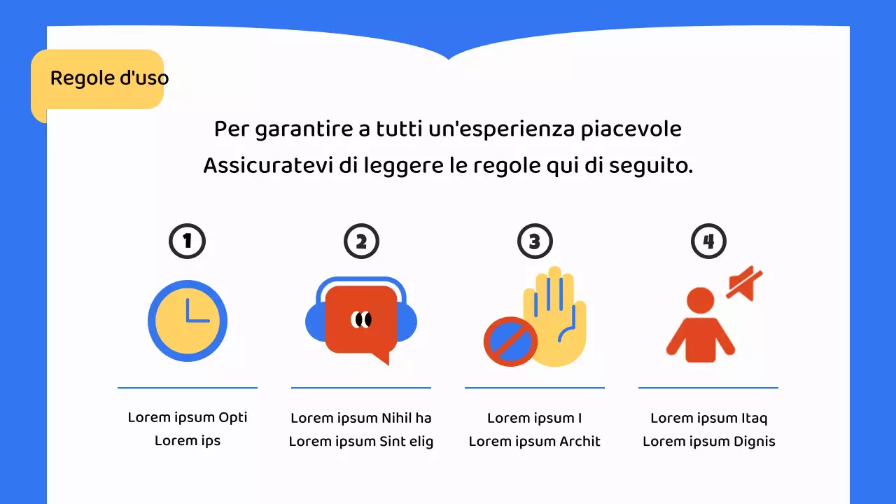 Annuncio del Blue Study Café