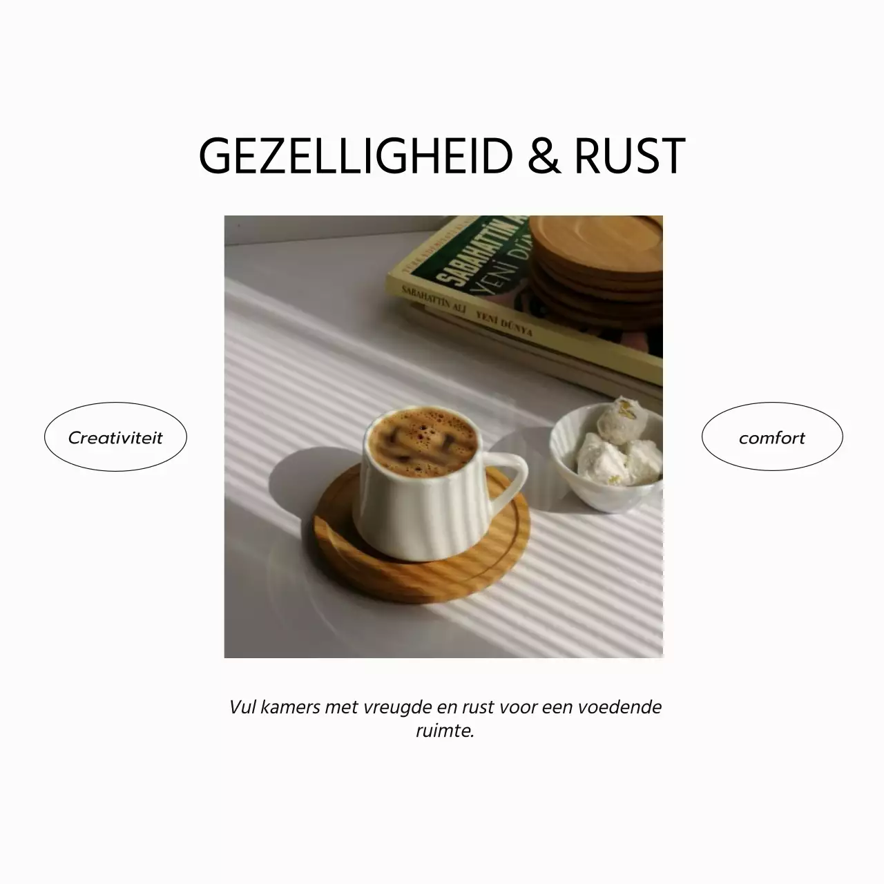 Wit en Zwart Minimalistisch Interieur Blog Promotie