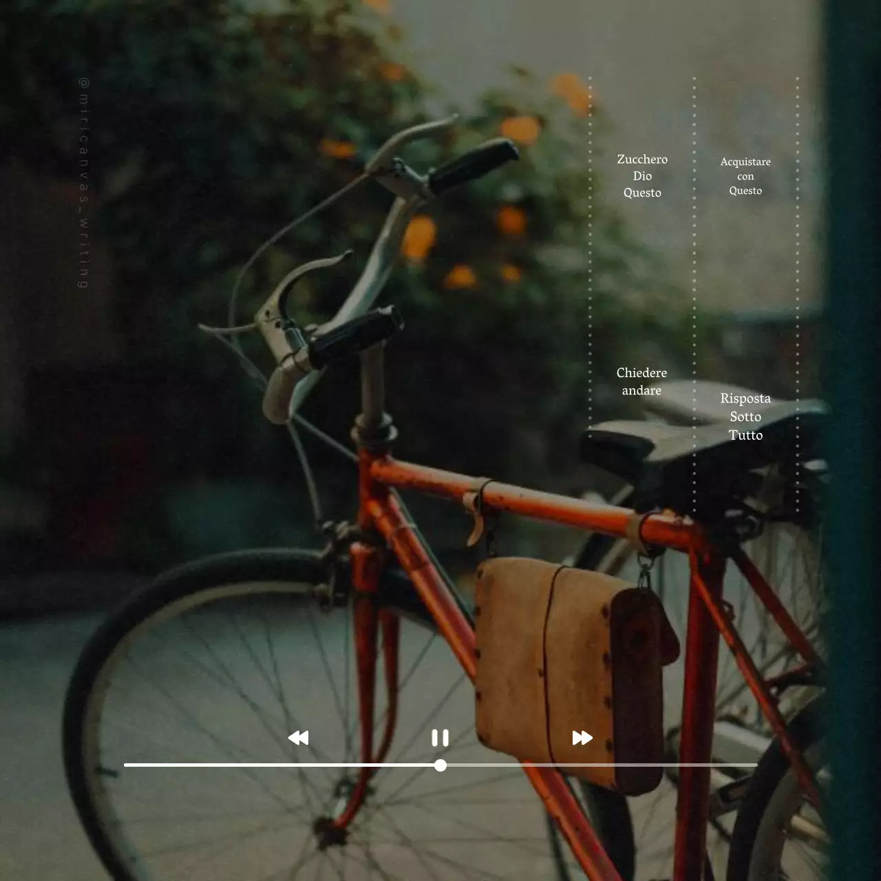 Semplice post di sentimento rosso e bianco