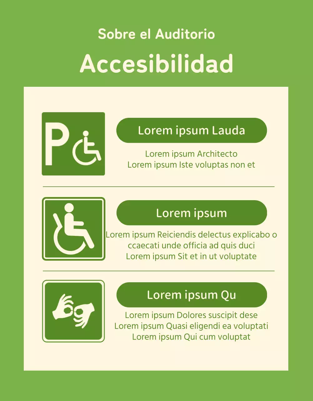 Información sobre el programa de espectáculos en este acogedor local verde lima y marfil