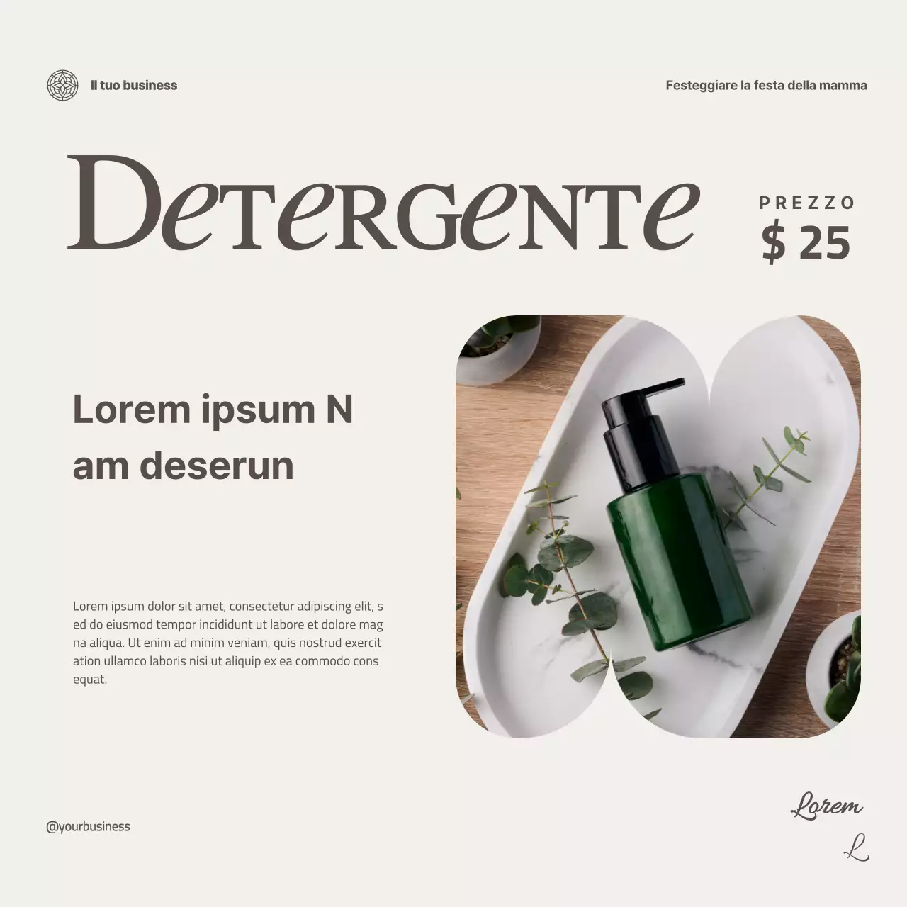 Collezione di trattamenti moderni Ivory per la celebrazione della festa della mamma