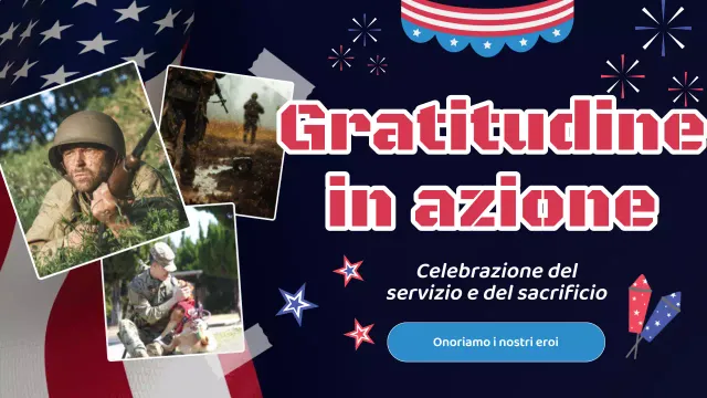 Video miniatura della Giornata della Memoria moderna in blu navy