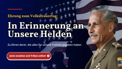 Marineblaue einfache Werbung zum Gedenktag